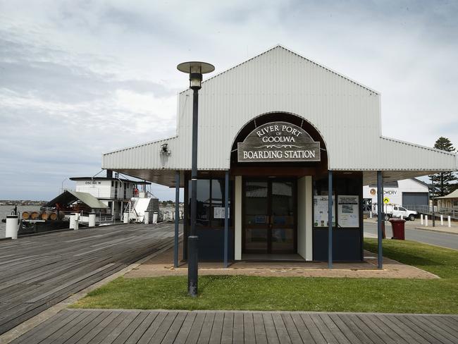 Part of the the Goolwa wharf precinct. Picture: Dean Martin