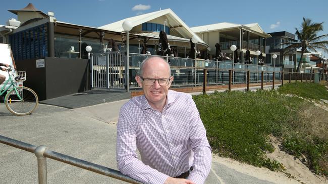 Palm Beach Surf Club wins best surf club on the Gold Coast. Executive Manager Daragh Murphy in front of the club. Picture Glenn Hampson