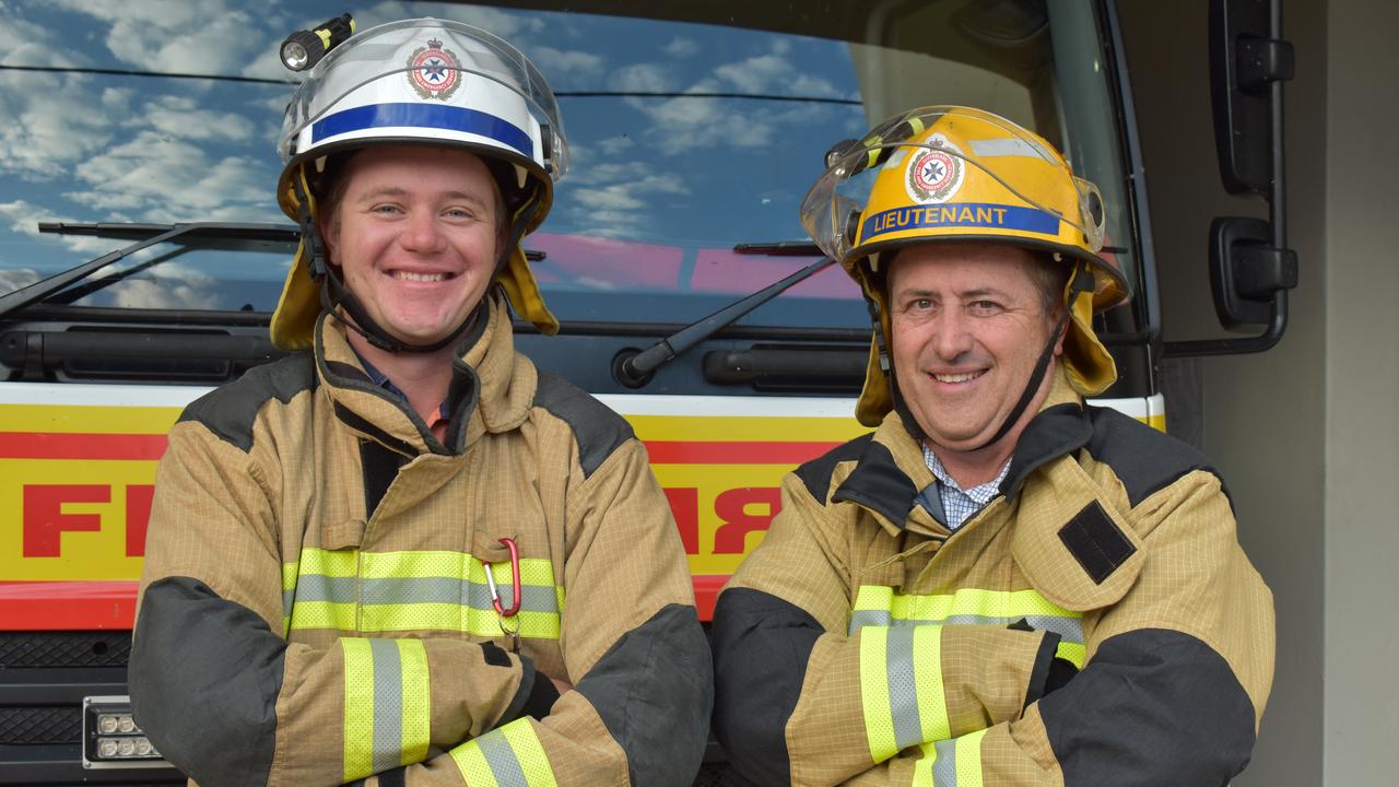 Dalby firefighters David Matthew Kucks | The Courier Mail