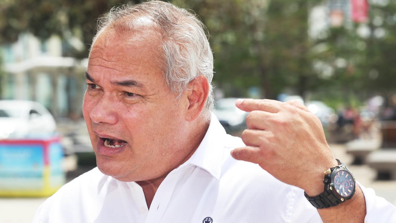 Gold Coast mayor Tom Tate has unleashed on Adrian Schrinner. Picture Glenn Hampson