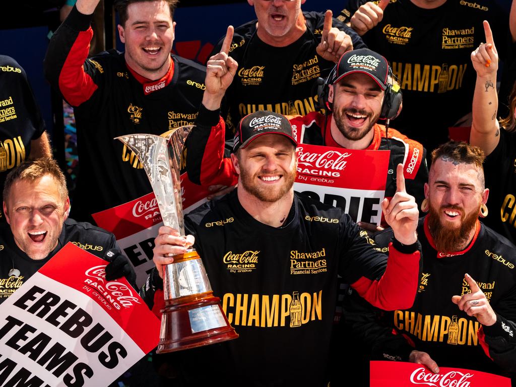 Brodie Kostecki won the 2023 Supercars championship. Picture: Daniel Kalisz/Getty Images