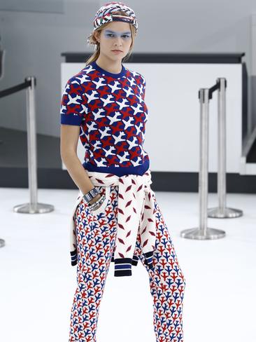 Mile high: Chanel's airline themed show | The Advertiser