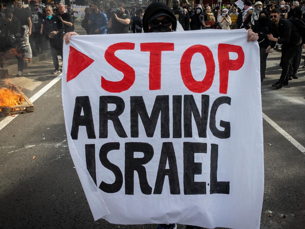 Not once did I hear calls for Hamas to be disarmed. Picture: Getty Images