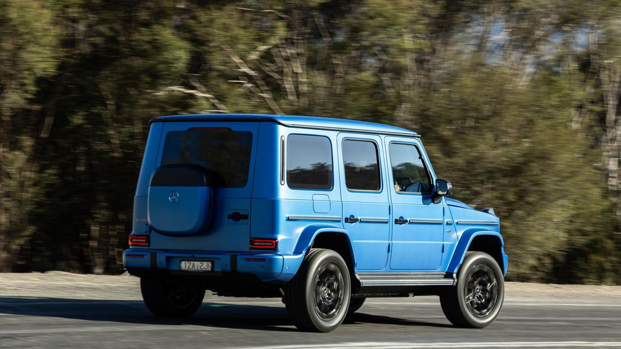 Mercedes-Benz G 580 Edition One offers unique blue stitching, exclusive paint options and special badging sets it apart, making it feel ever more special. Picture: Supplied