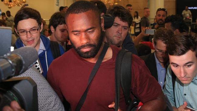 Semi Radradra returns from Fiji. Picture: Mark Evans