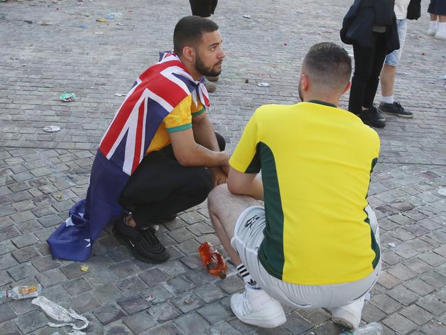 Fans come to terms with the loss. Picture: NCA NewsWire / David Crosling