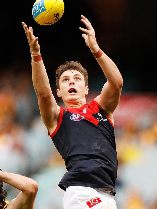 Jake Lever in action against Hawthorn.