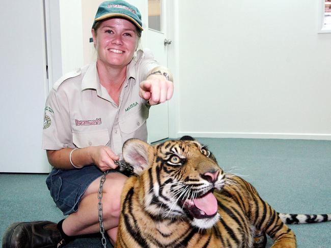 Dreamworld tiger handler Melissa Reynolds