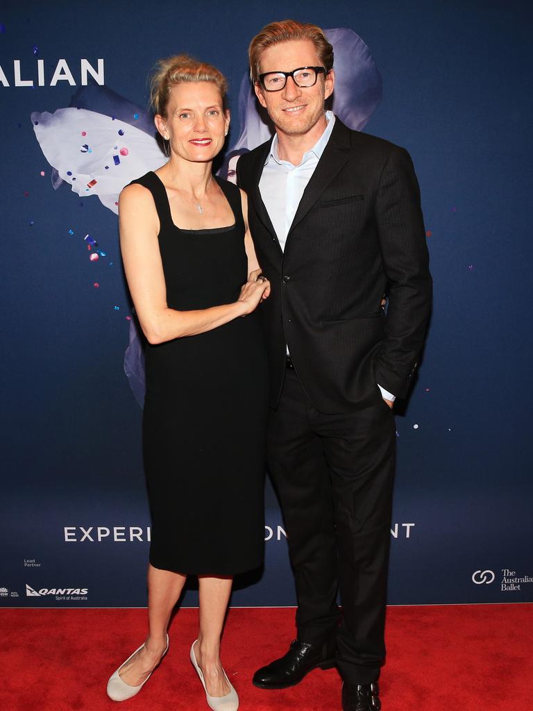 Kate Agnew and David Wenham in 2016. Picture: Toby Zerna