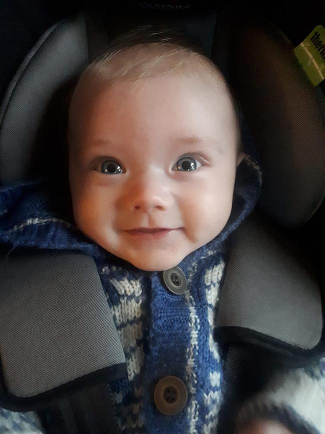 Tassie's Cheekiest Bubs 2020 | Lucas Casey - 5 months old. He is such a sweet, easy going little soul! He always manages to brighten peoples days with his big blue eyes and cheeky smile. Photo: Tamika Casey
