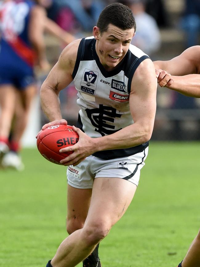 Northern Blues skipper Tom Wilson will enter his ninth season with the club next year. Picture: Kylie Else