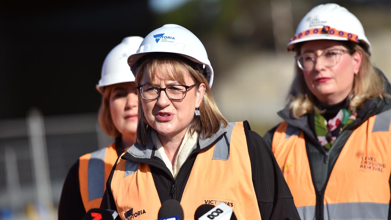 Deputy Premier Jacinta Allan said the health advice was ‘not a mandate’. Picture: NCA NewsWire / Nicki Connolly