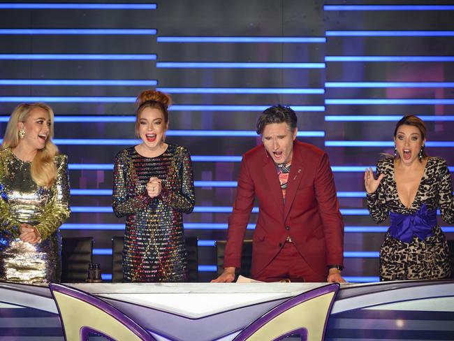 Last year’s judging panel: Jackie O, Lindsay Lohan, Dave Hughes and