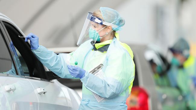 Until a vaccine is created, Melbourne is vulnerable to Groundhog Day scenarios of fresh virus threats and abrupt lockdowns. Picture: Getty Images