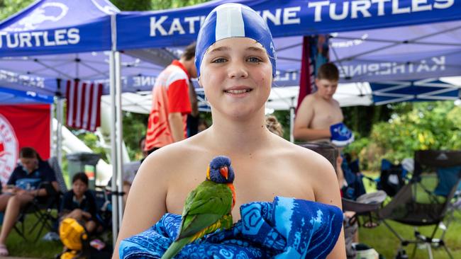 Samuel Prime at the 2025 NT Swimming Championships. Picture: Pema Tamang Pakhrin