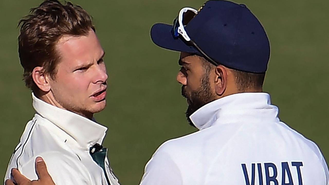 Australia's Steve Smith and India’s Virat Kohli.