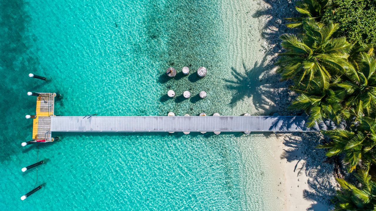 Direction Island is home to one of Australia’s best beaches, Cossies.