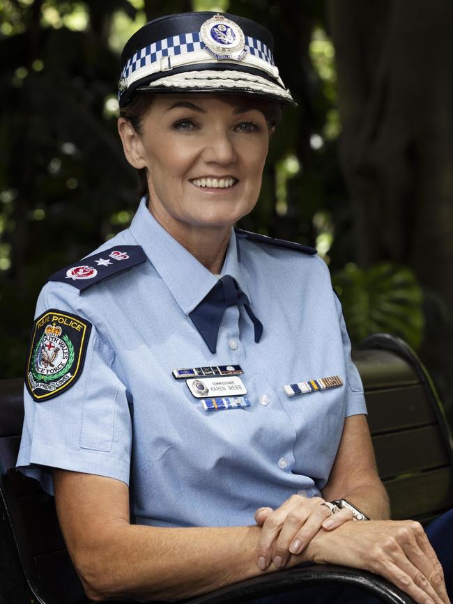 NSW Police Commissioner Karen Webb attended Boorowa Central.