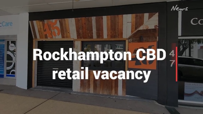 Rockhampton CBD retail vacancy