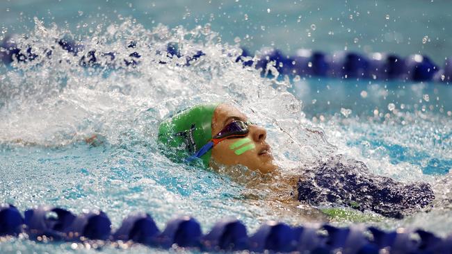 The QGSSA swimming championships at the Sleeman Sports Complex, Brisbane 28th February 2024. (Image/Josh Woning)