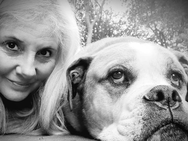 Maureen Taylor from Mad About Muttz – with Hank. Picture: Facebook