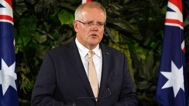 Scott Morrison says the option to resettle refugees in New Zealand is even more unlikely after the medivac bill was passed. Picture: AFP