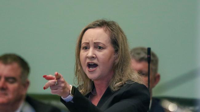 Attorney-General and Minister for Justice Yvette D’Ath said it was alarming to see a growing number of Queenslanders falling victim to increasingly sophisticated scammers. Picture: Glenn Campbell