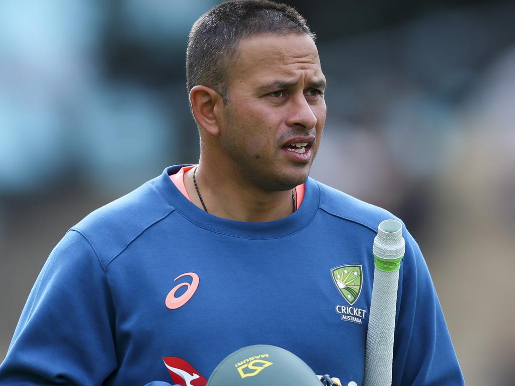 Khawaja claims Bairstow tried to do the same thing as Carey previous to the infamous incident at Lord’s. Picture: Hagen Hopkins/Getty Images