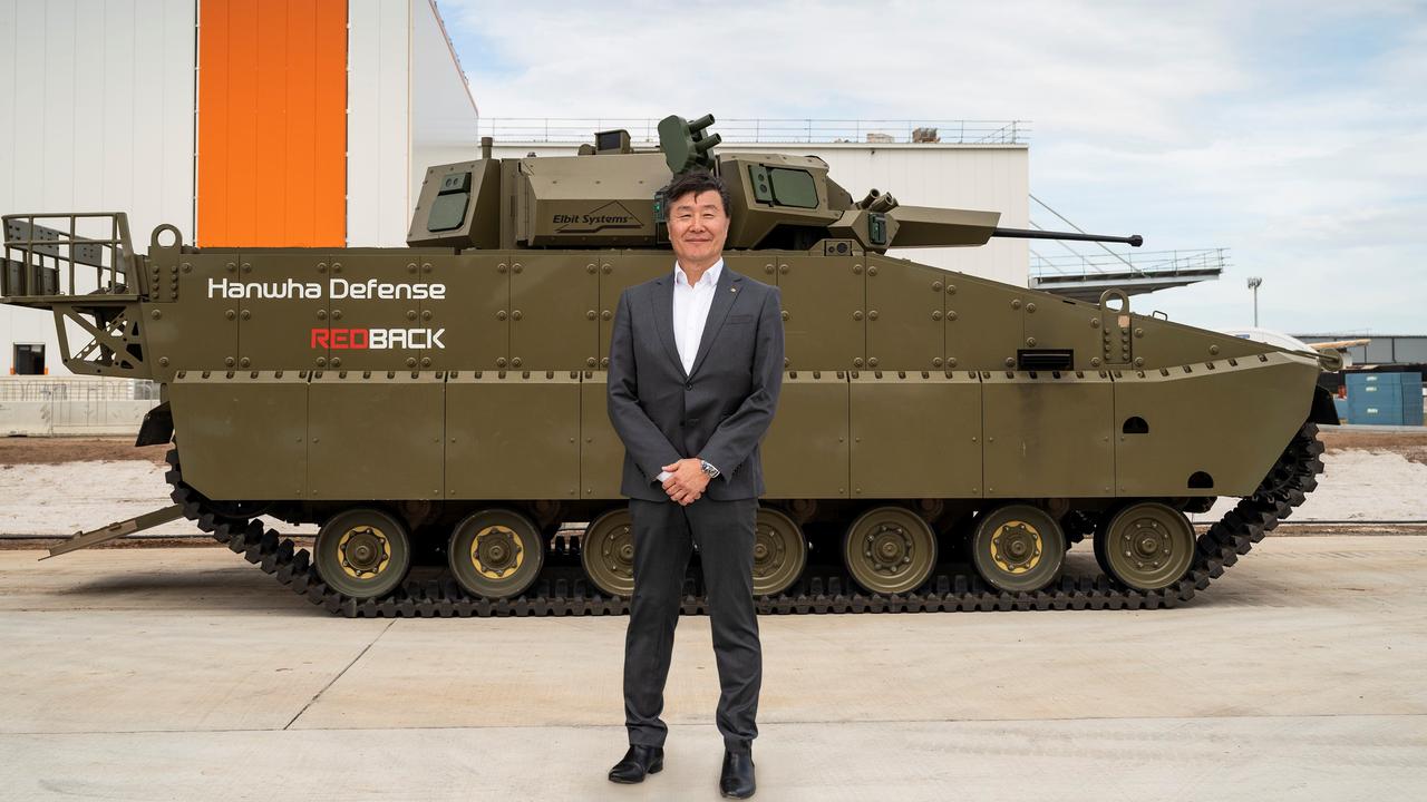 Hanwha Defence Australia managing director Richard Cho.