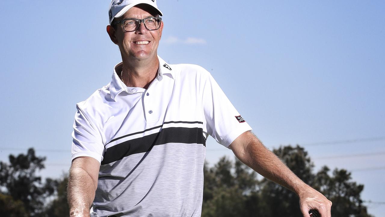 Australian Golfer Stephen Leaney. Picture: SARAH REED