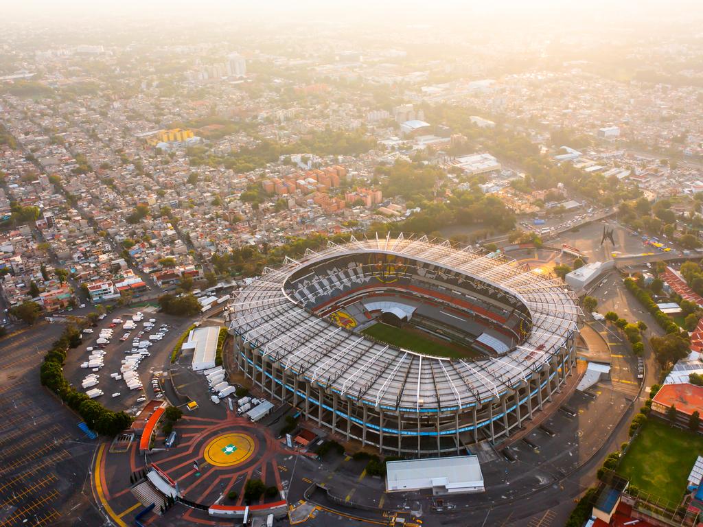 Mexico City’s Estadio Azteca Stadium was one of three stadiums selected from Mexico. Picture: Hector Vivas/Getty Images