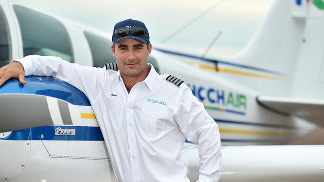 The trial for pilot Josh Hoch begun in Townsville on Tuesday.