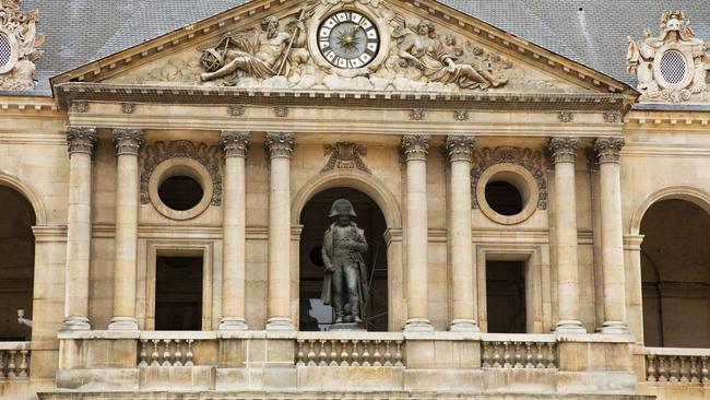 A statue of Napoleon at Les Invalides, Paris.