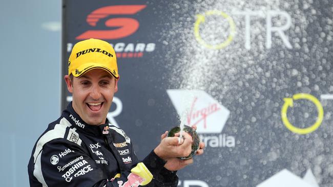 Jamie Whincup is the last drive to have won three titles on the trot. Picture: Getty