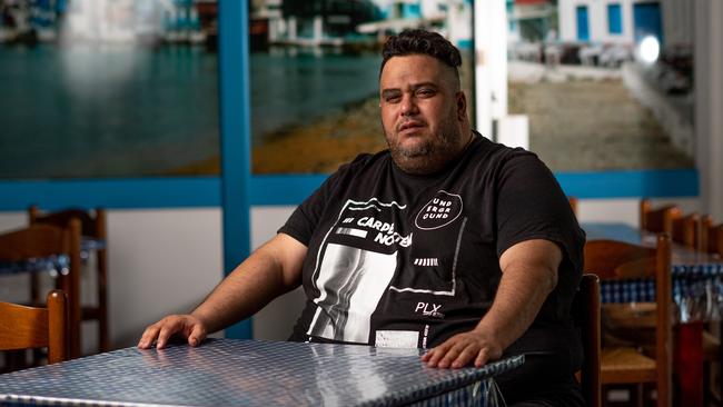 Manoli's Greek Taverna collapsed, with liquidators called in for the Darwin food icon. Owner Manoli Papathomas said coronavirus "topped it off" for the struggling business he built from scratch in 2009. Picture: Che Chorley