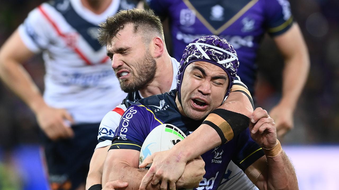 Jahrome Hughes is back for the Storm. Picture: Quinn Rooney/Getty Images