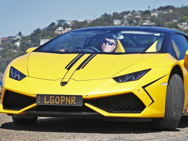 Mr Lavac created headlines last year after he challenged Transport NSW for confiscating his LGOPNR plates. Picture: Sam Ruttyn