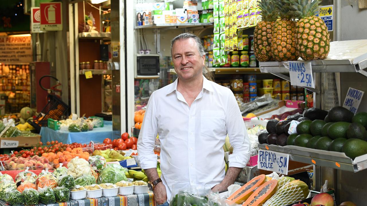 Neil Perry is Qantas’ creative director of food, beverage and service. He is the man behind the more than 700 recipes the airline produces a year. Picture: James Morgan/Getty Images