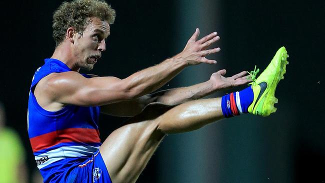 Mitch Wallis in action for Footscray in the VFL. Picture: Mark Stewart