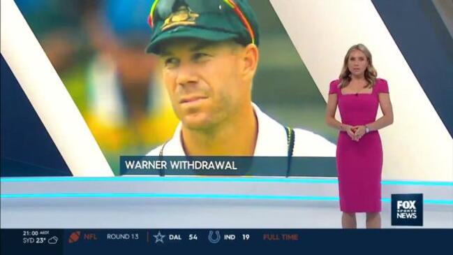 Warner withdraws from 'public lynching'