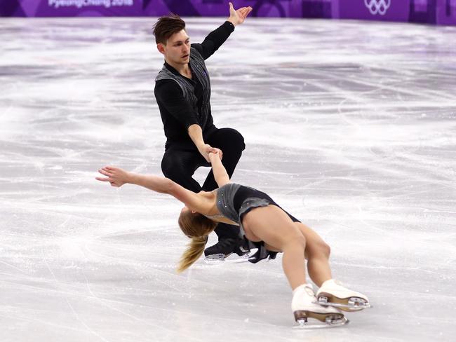 Ekaterina Alexandrovskaya and Harley Windsor of Australia. (Photo by Dean Mouhtaropoulos/Getty Images)