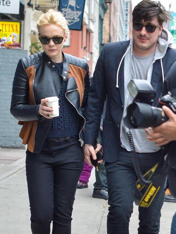 Carey Mulligan and husband Marcus Mumford.