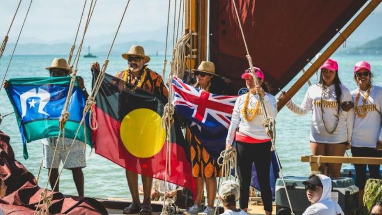 Mr Mohamed, second from left, in Hawaii. Picture: LinkedIn