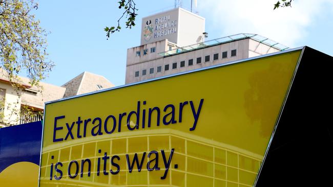 The State Government has taken over the redevelopment of the old Royal Adelaide Hospital site on North Tce.