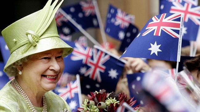 Queen Elizabeth II during a visit to Sydney in 2006. Picture: AFP