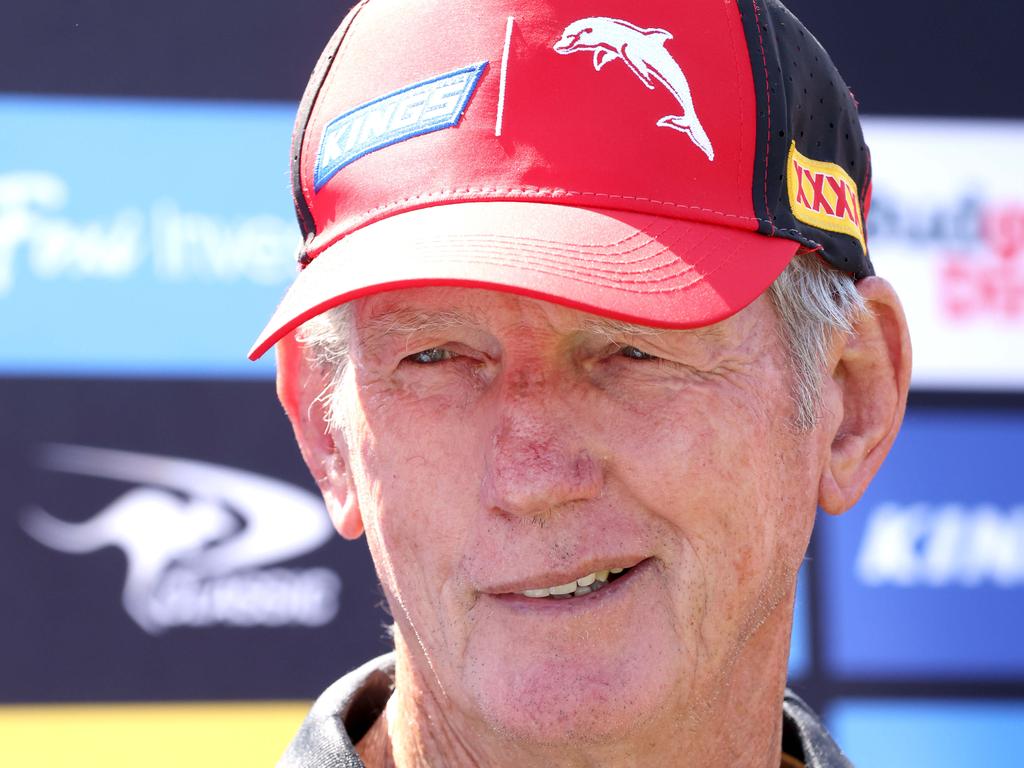 Wayne Bennett was mystified by the backlash. Picture: Steve Pohlner