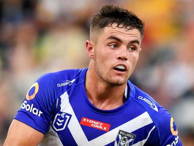 Kyle Flanagan. NRL; North Queensland Cowboys Vs Canterbury-Bankstown Bulldogs at Queensland Country Bank Stadium, Townsville. Picture: Alix Sweeney