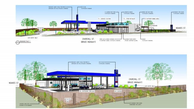 A development application which could see a new service station and cafe built in Childers has been lodged with the Bundaberg Regional Council. Designs by Verve.