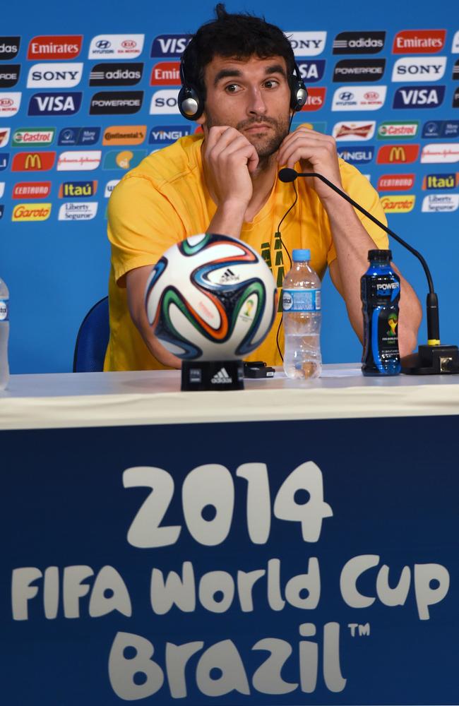 Socceroos captain Mile Jedinak speaks ahead of Australia’s World Cup opener against Chile.