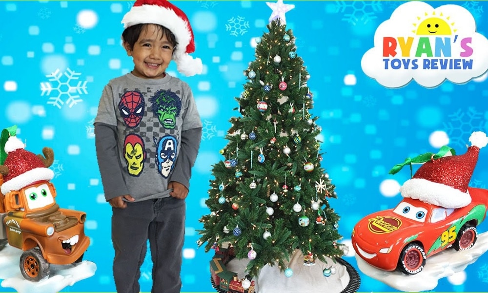 Ryan toy hot sale review christmas videos